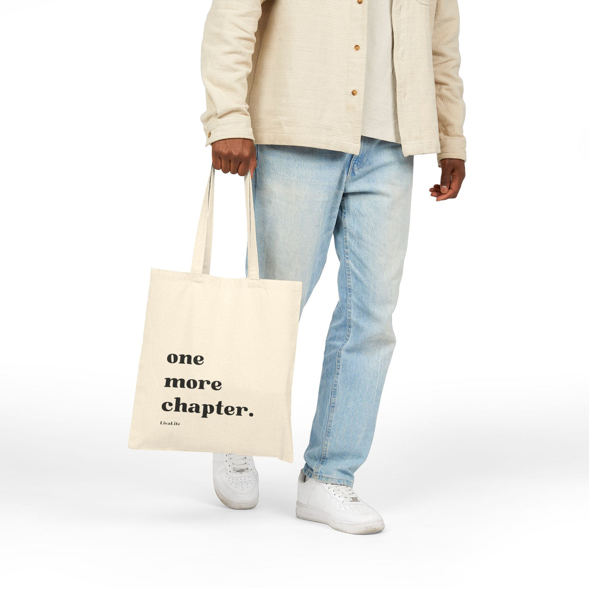 One More Chapter Tote Bag